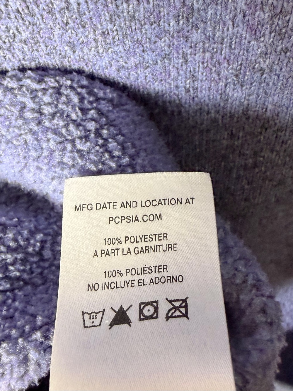 Patagonia Better Sweater 1/4 Zip Fleece U Pine Purple Pullover Size Small GUC - Picture 7 of 8